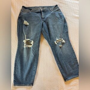 Old Navy HIGH-RISE CURVY O G. STRAIGHT SECRET SMOOTH POCKETS size 22